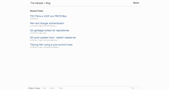 Desktop Screenshot of blog.darkpan.com